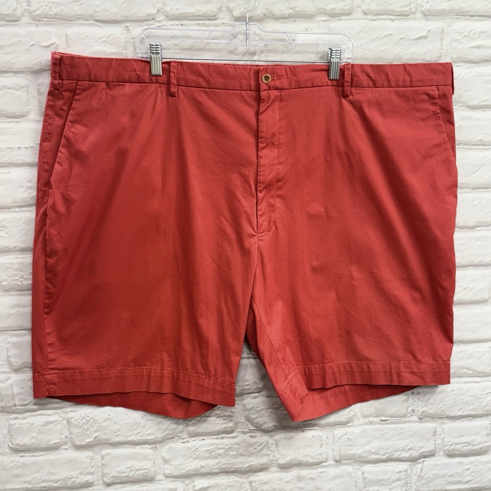 Polo Ralph Lauren Men's Sz 50 Red Chino Shorts Stretch Classic Fit Posh Preppy